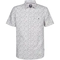 Petrol Industries Camisa azul pastel / amarelo claro / preto / branco