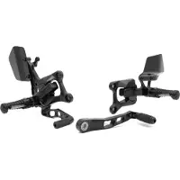 Gilles Tooling Pedaleiras Recuadas Vcr38gt Honda Cbr 600 Rr 23-24/cbr 600 Rr Abs 23-25