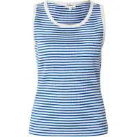 s.Oliver Top azul real / branco
