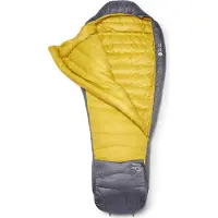 Rab - Sacos-cama trekking - Neutrino -12C / 10F Graphene/Dark Pollen para Unissexo - Tamanho Esquerda - Amarelo