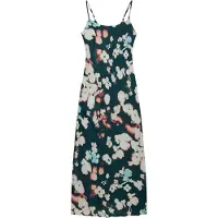 Superdry Vestido Longo Sem Mangas Printed Maxi Slip