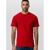 TeeShoppen Camisa ' Organic Basic ' vermelho
