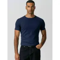 TeeShoppen Camisa ' Muscle T ' navy