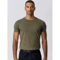 TeeShoppen Camisa ' Muscle T ' verde