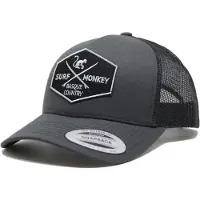Surf Monkey Boné desportivo cinzento escuro