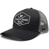 Surf Monkey Boné desportivo mosqueado preto
