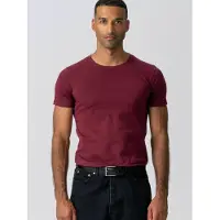 TeeShoppen Camisa ' Muscle T ' bordeaux