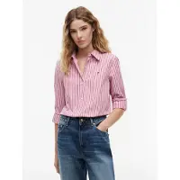 Tommy Hilfiger Blusa cor-de-rosa / vermelho / preto / branco