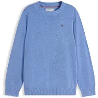 Tommy Hilfiger Pullover 'Essential Flag Embroidery' azul