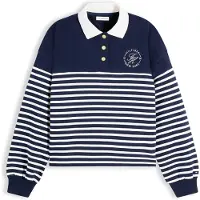 Tommy Hilfiger Sweatshirt navy / branco