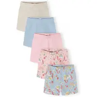MINOTI Leggings bege mosqueado / azul claro / amarelo claro / rosa claro