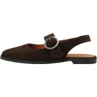 Ca'shott Sapatos abertos atrás 'CASDIANA' castanho