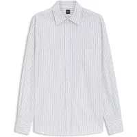 BOSS Blusa 'Saturday_1' marinho / azul pastel / branco