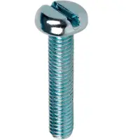Cofan Parafuso De Máquina De Cabeça Panela Com Fenda Din 85 C-6 M5x20 Mm 200 Unidades