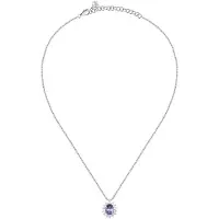 Morellato Collana In Argento Con Zirconi Viola Tesori Saiw282 — Collana