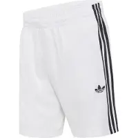 Adidas Originals Calças 'Adicolor' preto / branco