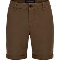 GUESS Calças 'Myron Short' castanho