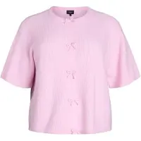 Zizzi Casaco de malha 'Casunny' cor-de-rosa