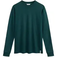Mela London Camisa 'Tejas' verde escuro