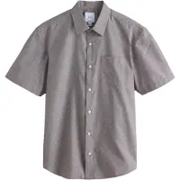 Next Camisa cinzento / branco