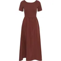 Kaffe Vestido 'KAKirsten' castanho