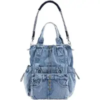Desigual Mochila azul ganga