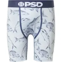 PSD Boxers 'Hooey Gulf' azul claro / azul escuro / branco