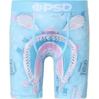 PSD Boxers 'WF Lux NY' azul pastel / azul claro / cinzento claro / orquídea
