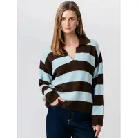 TeeShoppen Pullover ' Nora Knit ' azul claro