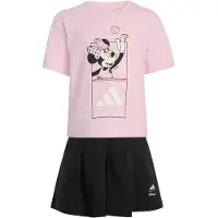 Adidas Fato de treino 'Disney Minnie Maus' cor-de-rosa / preto / branco