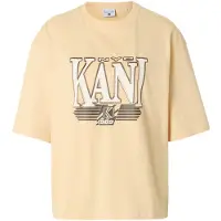 Karl kani Camisa camurça / rosa claro / preto / branco