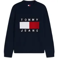Tommy Hilfiger Pullover azul escuro / vermelho / branco