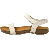 Art para mulher. 1111921ZZ003_020 Sandálias em pele 1119 bege (36), Couro, 1 a 3cm, Velcro, Casual