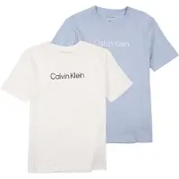 Calvin Klein Jeans Camisola 'Logo T' azul pombo / preto / offwhite