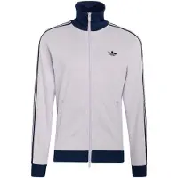 Adidas Casaco em moletão 'Classic' navy / roxo claro