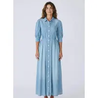 Marella para mulher. 2613221074200 Vestido Mlscerchia denim (40), Azul, Casual, Poliéster
