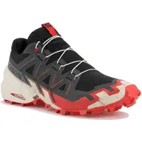 Salomon - Sapatilhas trail - Speedcross 6 Black/Fird/Almilk para Homem - Tamanho 42 - Cinzento