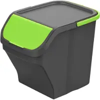Mondex Lata De Lixo Stack´n Sort 25l