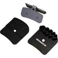 Brakco Pastilhas De Freio A Disco Sinterizadas Shimano 4p Saint Zee Xtr/xt/deore
