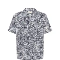!Solid Camisa 'SDUwels' navy / branco