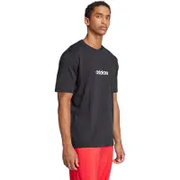Adidas Camisa funcionais 'Essentials' preto / branco