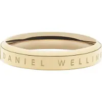 Daniel Wellington Anel Original Banhado a Ouro Clássico DW0040007 - Circuito: 66 mm