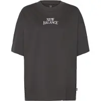 New Balance Camisa oversized 'Trackside' preto / branco