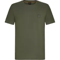 BOSS para homem. 50508584 T-shirt verde Tales (S), Casual, Algodão, Manga curta