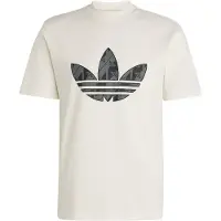 Adidas Camisa 'MONOGRAM' cinzento basalto / preto / branco natural