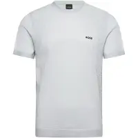BOSS para homem. 50541952 T-shirt Momentum Lite cinzenta (XXL), Casual, Cinza, Algodão, Manga curta