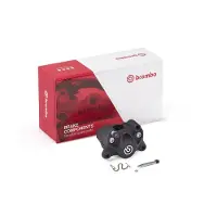 Brembo PINÇA DO TRAVÃO TRASEIRA PRETO ANODIZADO
