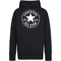 Converse Sweat-shirt carapuço 9CC858 rapazes - Preto - 13 / 15 ans
