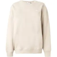 Adidas Moletom Essentials Crew Long Fleece Oversized