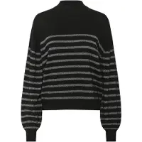 Kaffe Pullover 'KALizz' preto / prata